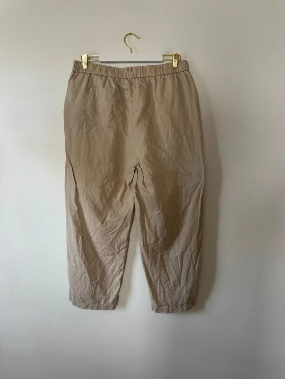 Quince 100% European Linen Pants in Driftwood